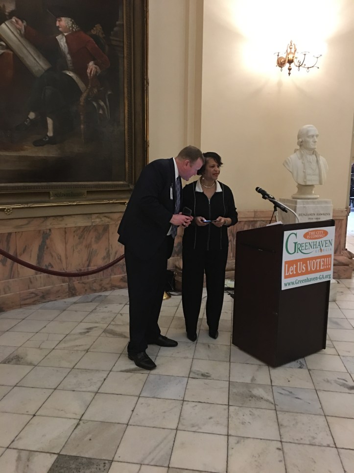 Lobbyist with RiceAroni