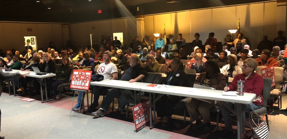 Neighbors Against Greenhaven, Citizens in Opposition to Greenhaven and DeKalb Strong February 26, 2019 Meeting at Rehoboth Church