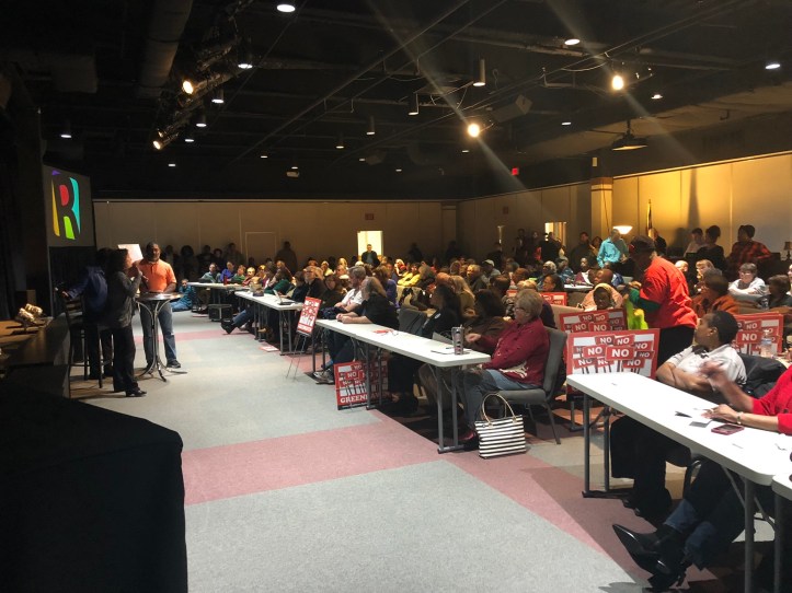 Neighbors Against Greenhaven, Citizens in Opposition to Greenhaven and DeKalb Strong February 26, 2019 Meeting at Rehoboth Church