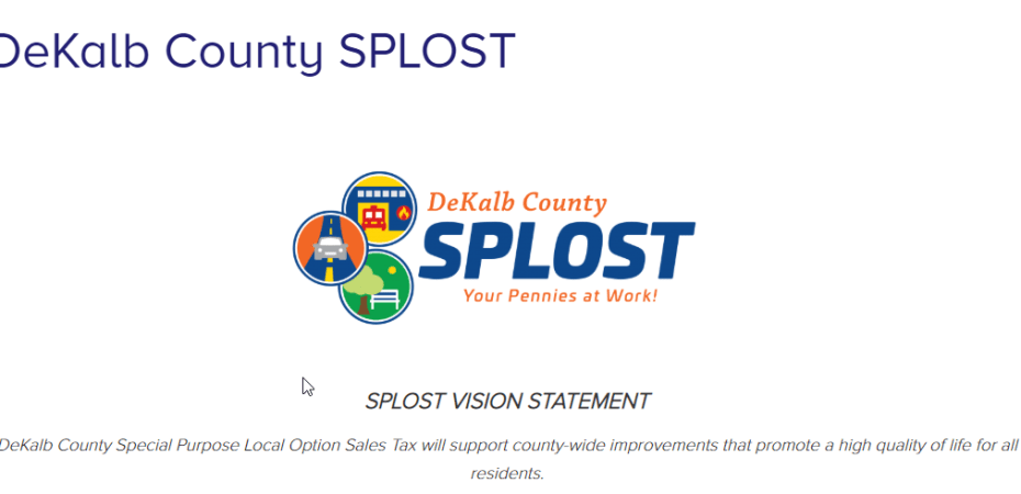 The DeKalb County SPLOST (Special Purpose Local Option Sales Tax) Greenhaven will not receive these funds if approved