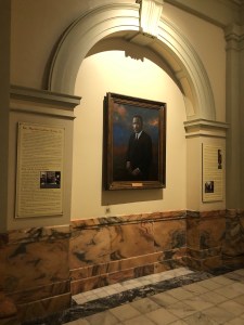 Martin Luther King Jr. painting in the Georgia State Capitol