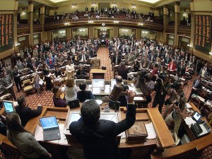 Georgia State Capitol DeKalb Delegation Meeting February 4, 2020. Neighbors Against Greenhaven and Concerned Citizens in Opposition to Greenhaven are in attendance.