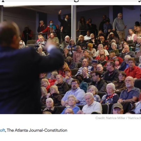 Mableton de-annexation Town Hall